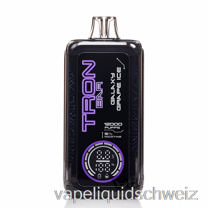 Tron Bar 12k Einweg Galaxy Grape Ice Vape Ohne Nikotin
